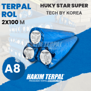 TERPAL ROLL HUKY STAR A8
