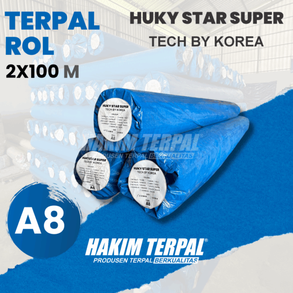 TERPAL ROLL HUKY STAR A8