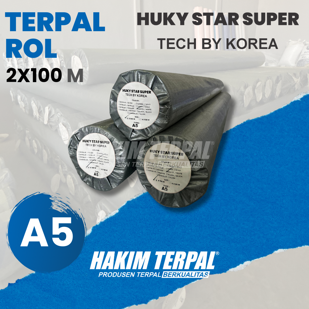 TERPAL ROLL HUKY STAR A5