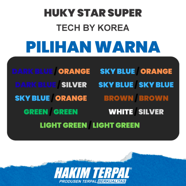 Terpal Roll A5 HUKY STAR SUPER - Gambar 2