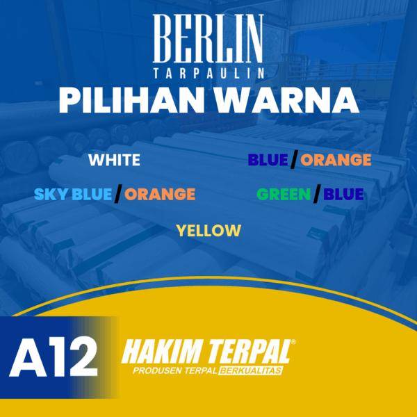 Terpal Rol A12 Berlin Tarpaulin - Gambar 2
