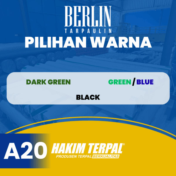 Terpal Rol A20 Berlin Tarpaulin - Gambar 2